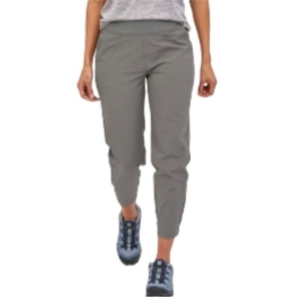 Patagonia Happy Hike Studio Pants‎ Gray High-Waisted Joggers Pants Size Small